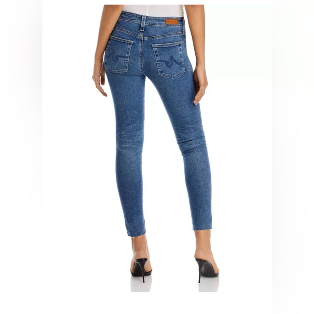 AG -ED Denim The Farrah Skinny Ankle High Rise Jean Street Style
